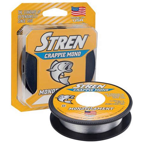 Stren Crappie Mono Monofilament logo