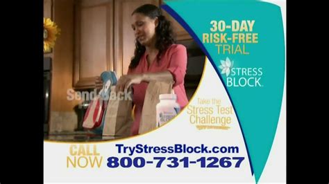 Stress Block TV Spot, 'No More Stress' featuring Felicia Montiel