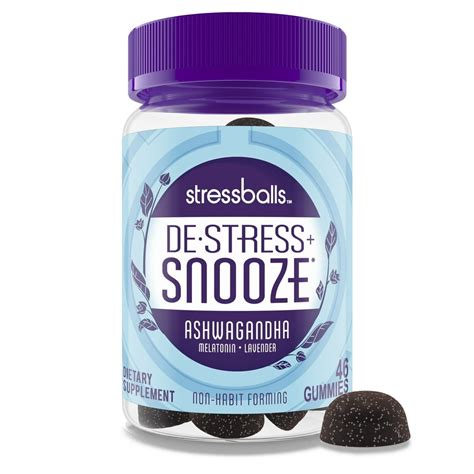 StressBalls De-Stress Sleep Supplement Gummies