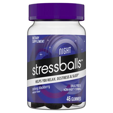 StressBalls De-Stress Sleep Supplement Gummies tv commercials