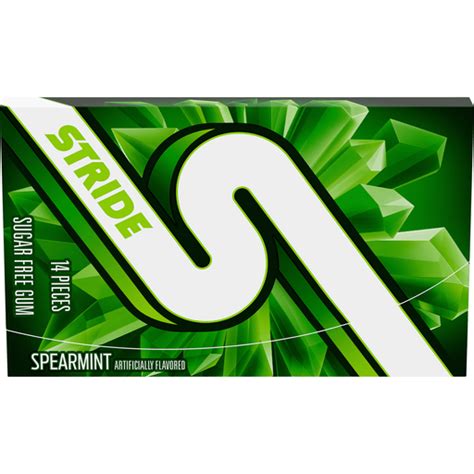 Stride Gum Spearmint logo