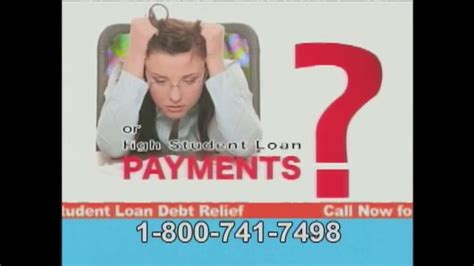 Student Loan Debt Relief TV commercial - So You Can Pay Much Less