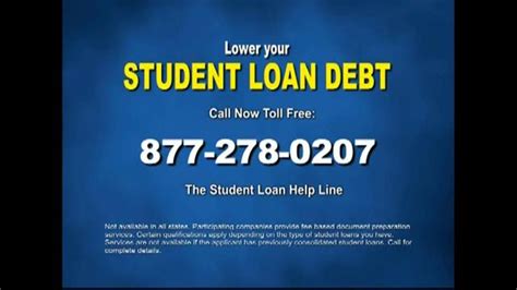 Student Loan Help TV commercial