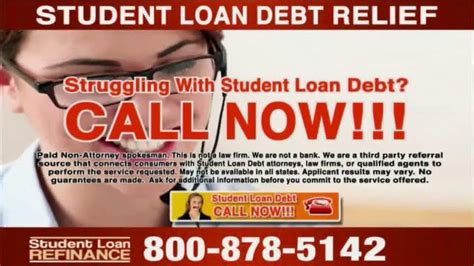 Student Loan Relief Service TV Spot, 'Average Student Debt'