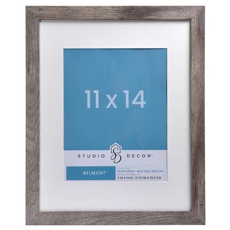 Studio Decor Belmont Frame With Mat logo