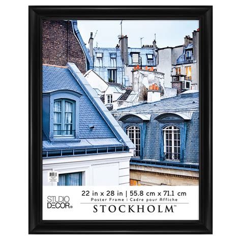 Studio Decor Black Poster Frame Stockholm tv commercials