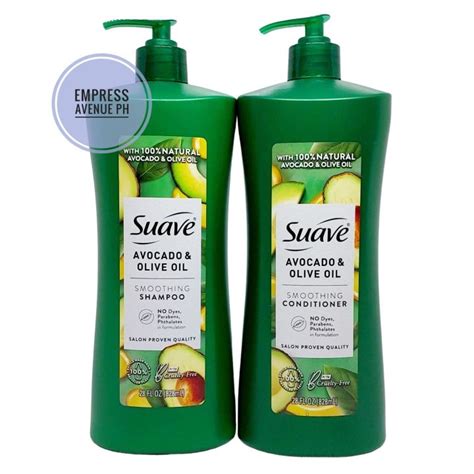 Suave (Hair Care) Avocado and Olive Oil Smoothing Shampoo