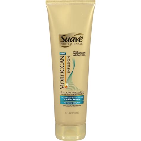 Suave (Hair Care) Professionals Moroccan Infusion Shine Mask logo