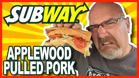 Subway Applewood Pulled Pork tv commercials