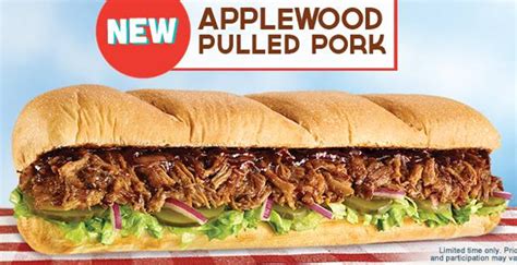 Subway Applewood Pulled Pork logo