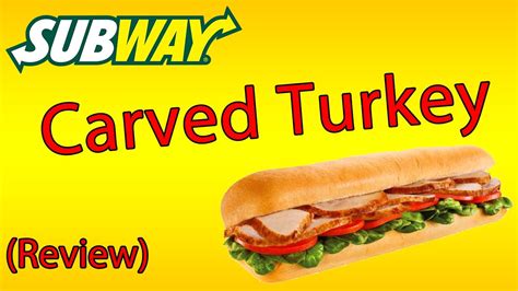 Subway Autumn Carved Turkey