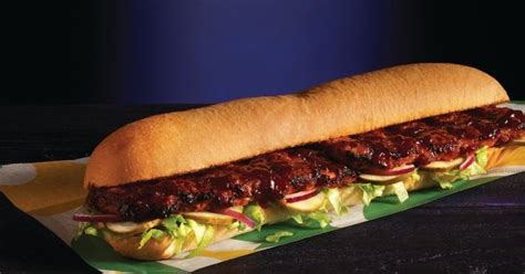 Subway BBQ Rib