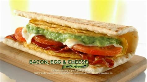 Subway Bacon, Egg & Cheese With Avocado logo