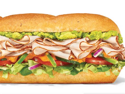 Subway Baja Turkey Avocado