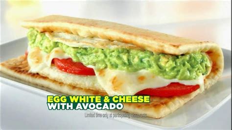 Subway Egg White & Cheese With Avocado