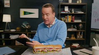 Subway Elite Chicken & Bacon Ranch TV Spot, 'Ultimate BMT' Featuring Peyton Manning