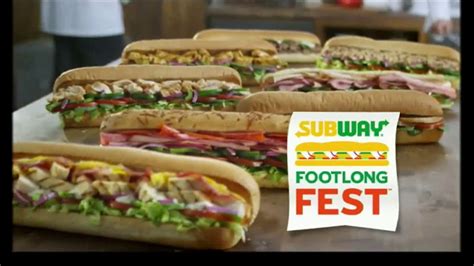 Subway Footlong Fest TV Spot, 'Any of Your Favorites'