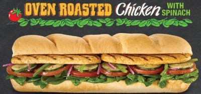 Subway Oven Roasted Chicken tv commercials