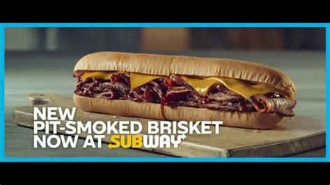 Subway Pit-Smoked Brisket TV Spot, 'Inspired by the Masters' featuring Richard McKeown