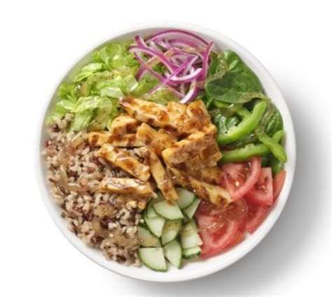 Subway Sweet Onion Chicken Teriyaki Protein Bowl