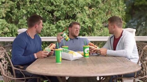 Subway TV Spot, 'The Watt Family Shed' Featuring Derek Watt, J.J. Watt, T.J. Watt featuring Derek Watt