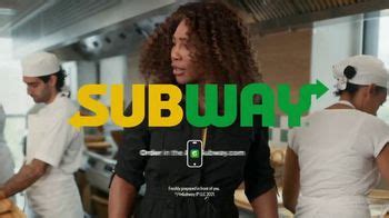 Subway TV Spot, 'Too Much for One Spokesperson 2' Featuring Stephen Curry, Serena Williams featuring Serena Williams