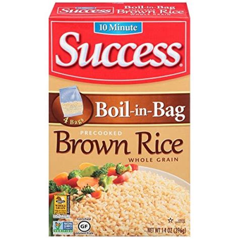 Success Rice Boil-in-Bag Whole Grain Brown Rice