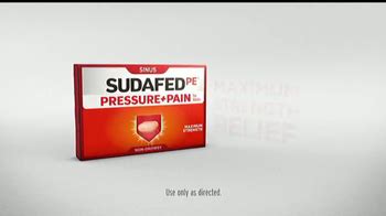 Sudafed PE Pressure+Pain TV commercial