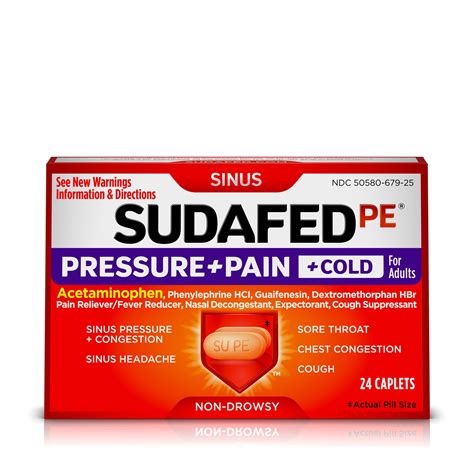 Sudafed PE Pressure+Pain logo