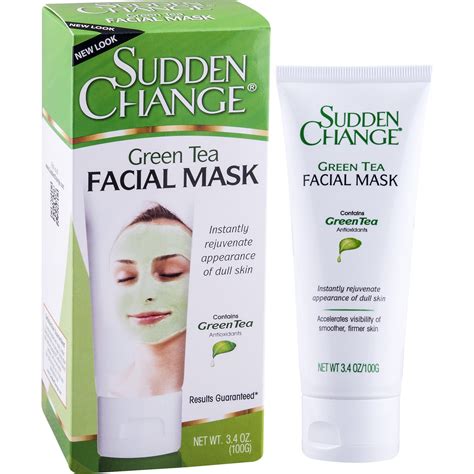 Sudden Change Green Tea Facial Mask tv commercials