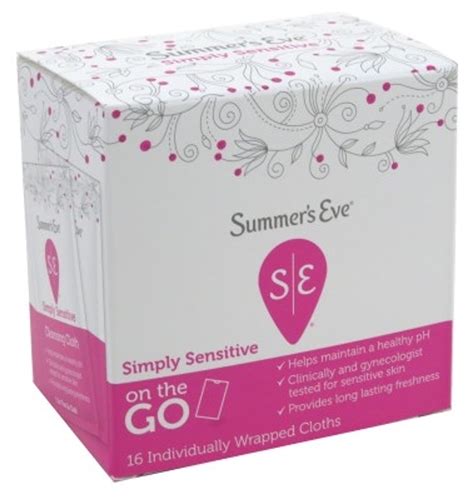 Summer's Eve Cleansing Cloths logo