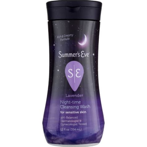 Summer's Eve Lavender Night-Time Cleansing Wash logo