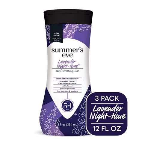 Summer's Eve Lavender Night-Time Cleansing Wash