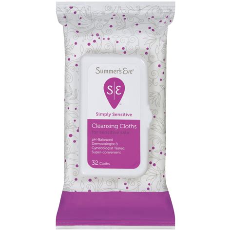 Summer's Eve Simply Sensitive Cleansing Cloths tv commercials