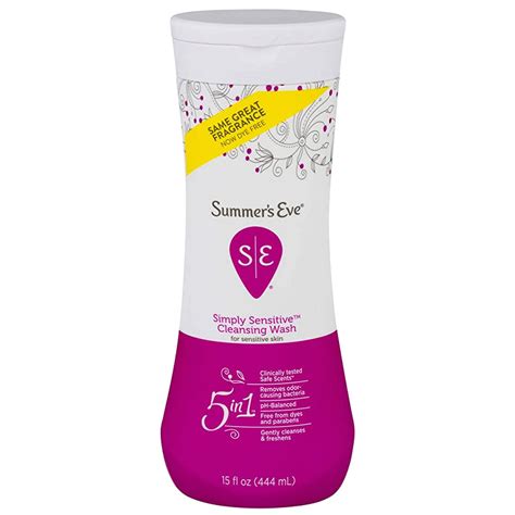 Summer's Eve Simply Sensitive Cleansing Wash logo
