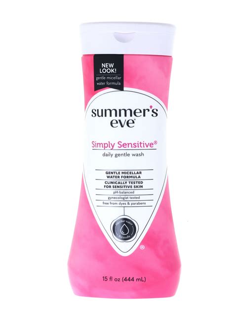 Summer's Eve Simply Sensitive Cleansing Wash tv commercials