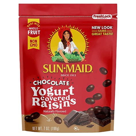 Sun-Maid Raisins Chocolate Yogurt Covered Raisins photo