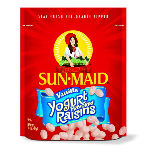 Sun-Maid Raisins Vanilla Yogurt Covered Raisins logo