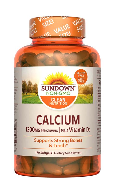 Sundown Naturals Calcium Plus Vitamin D3 logo