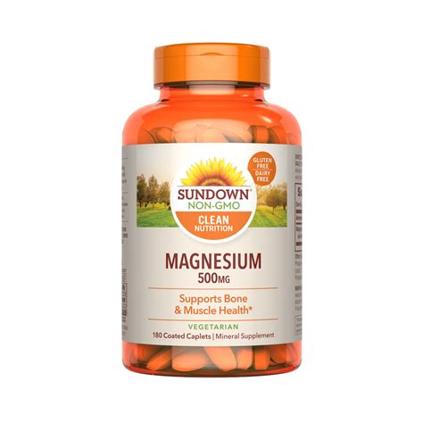 Sundown Naturals Magnesium Caplets tv commercials