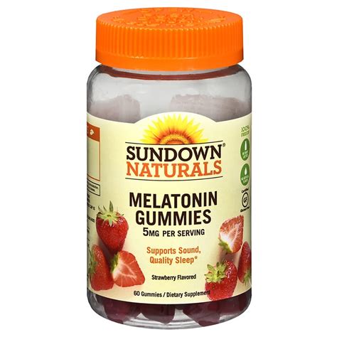 Sundown Naturals Melatonin Gummies
