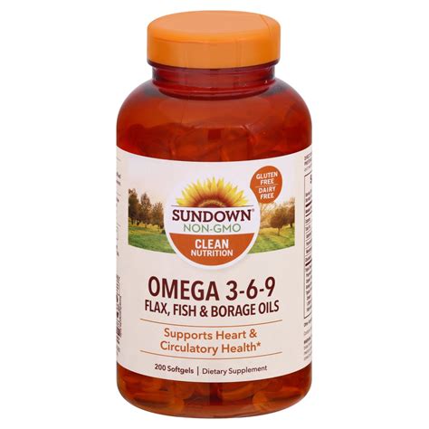 Sundown Naturals Omega 3-6-9