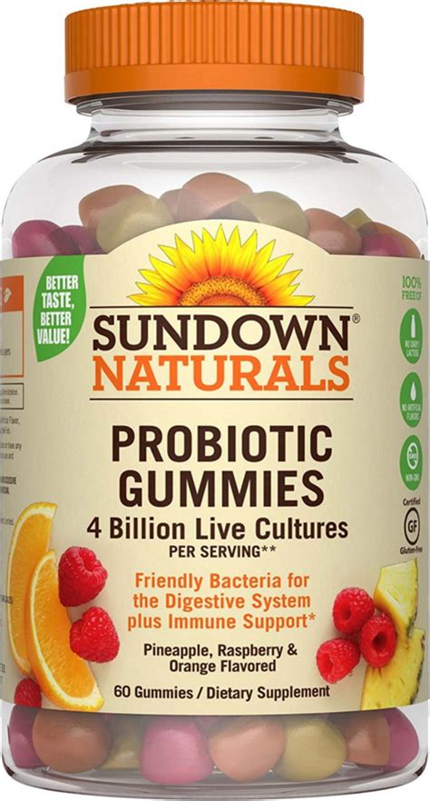 Sundown Naturals Probiotic Gummies tv commercials