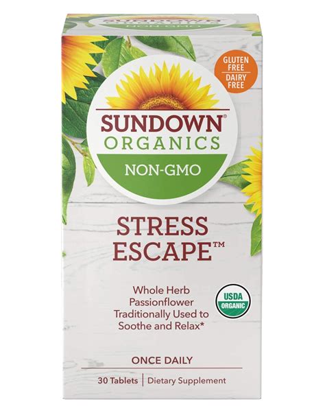 Sundown Naturals Stress Escape logo