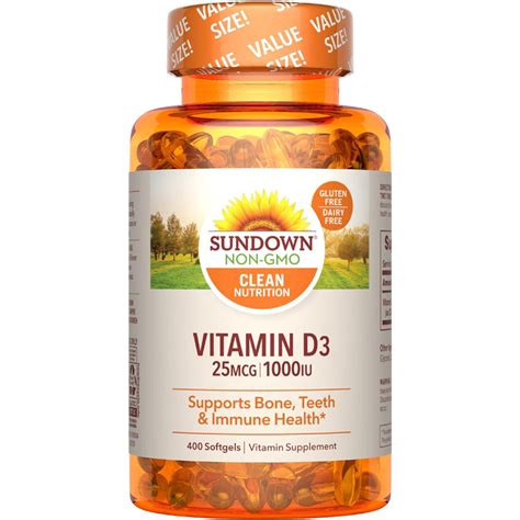 Sundown Naturals Vitamin D3 tv commercials