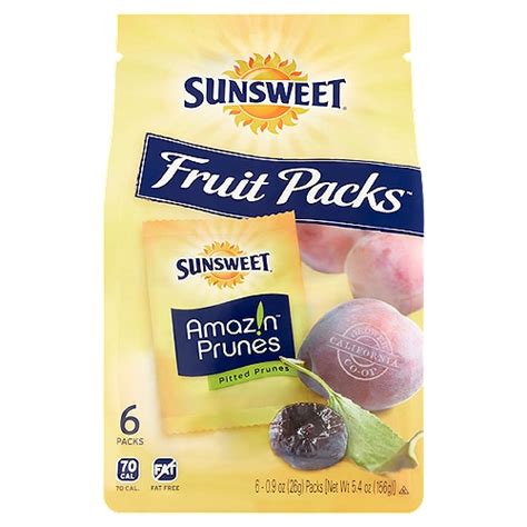 Sunsweet Amaz!in Prunes Fruit Packs logo