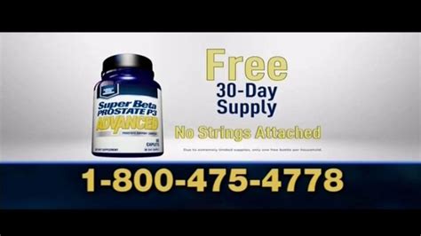 Super Beta Prostate Advanced TV Spot, 'Waking Up Over and Over: Free 30 Day Supply'