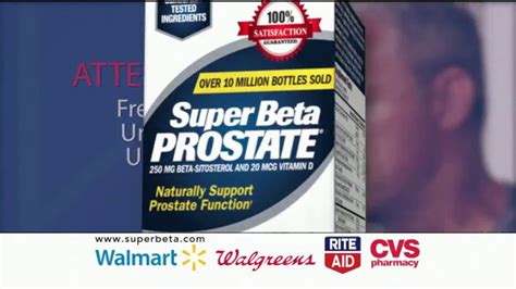 Super Beta Prostate TV commercial - Clinically Tested Ingredients