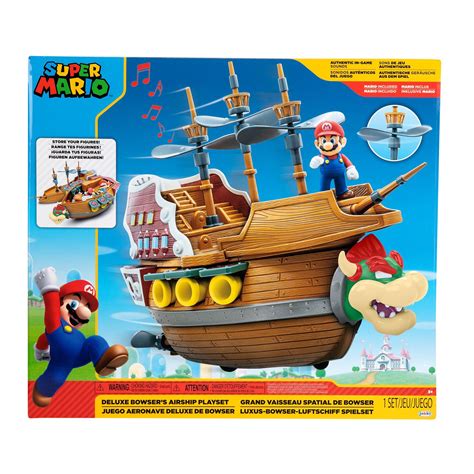 Super Mario (Jakks Pacific) Deluxe Bowser's AirShip logo