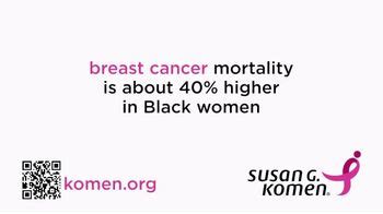 Susan G. Komen for the Cure TV commercial - Mortality Rate